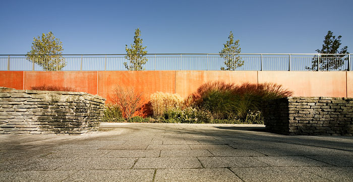 Landschaftsarchitekturaufnahmen des Petuelparks in München, Fotos: Sascha Kletzsch, München