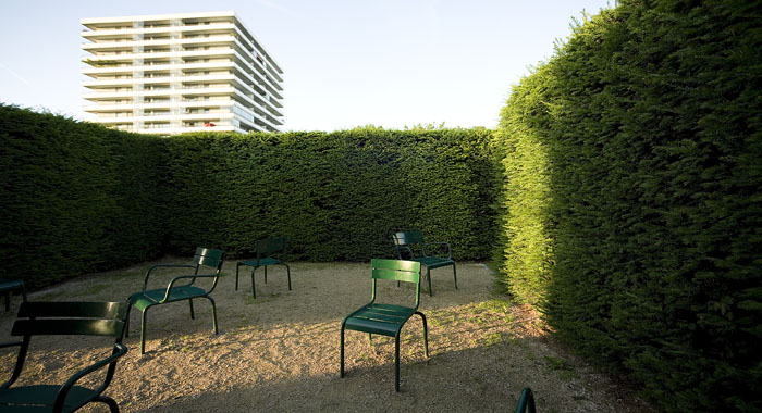 Landschaftsarchitekturaufnahmen des Petuelparks in München, Fotos: Sascha Kletzsch, München