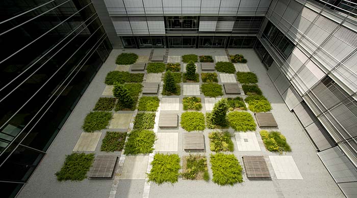 Landschaftsarchitekturaufnahmen Generali in München, Fotos: Sascha Kletzsch, München