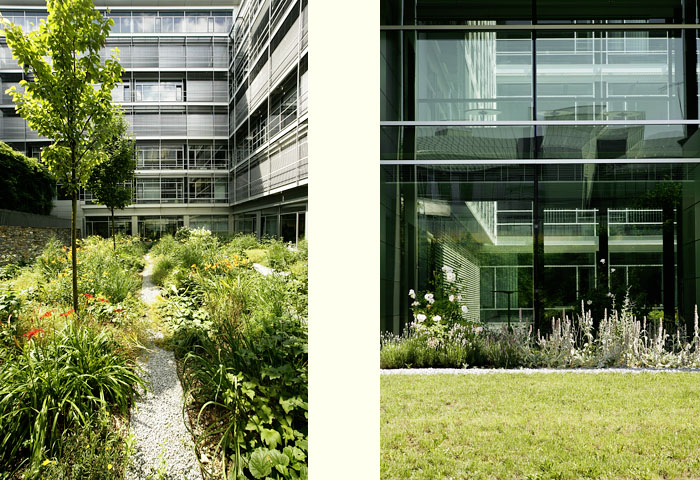 Landschaftsarchitekturaufnahmen Generali in München, Fotos: Sascha Kletzsch, München