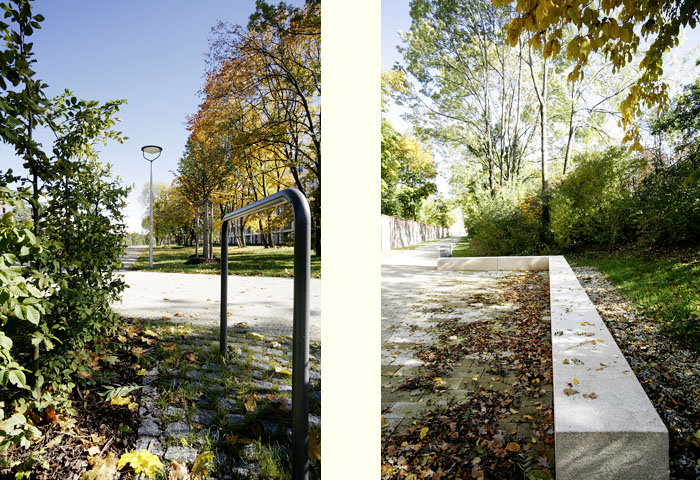 Landschaftsarchitekturaufnahmen Grnzug Winfriedstrasse in München, Fotos: Sascha Kletzsch, München