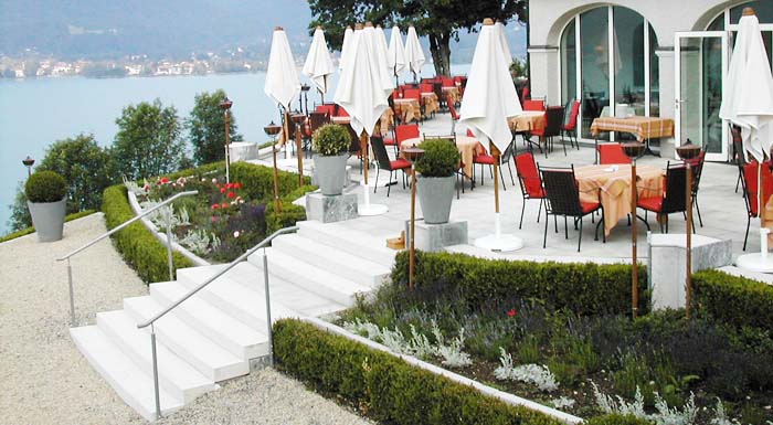 Landschaftsarchitekturaufnahmen Hotel, Landschaftsarchitekt OTTO A. BERTRAM