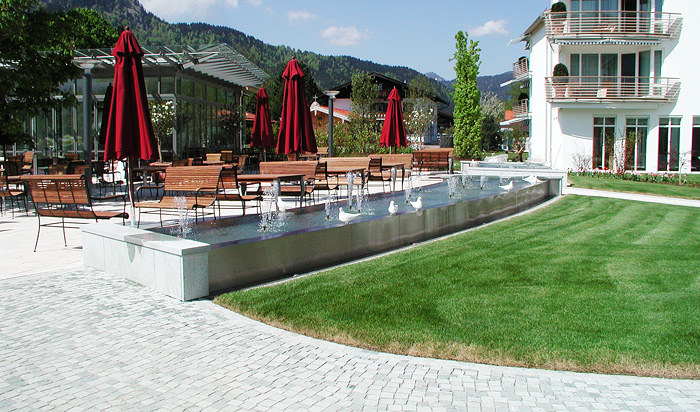 Landschaftsarchitekturaufnahmen, Hotel Ueberfahrt
